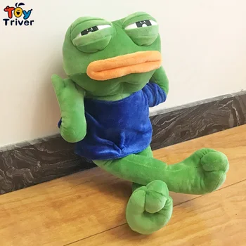 Kawaii Sad Frog Plush Toy Triver Stuffed Animals Doll Baby Kids Children Girl Boy Toys Funny Birthday Gift Home Decoration
Kawaii Sad Frog Plush Toy Triver Stuffed Animals Doll Baby Kids Children Girl Boy Toys Funny Birthday Gift Home Decoration