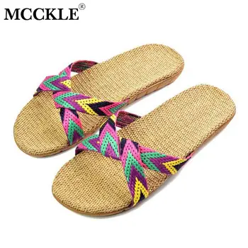 MCCKLE 2019 Summer Women Home Slippers Floor Shoes Female Cross Belt Filp Flops Multi Color Fashion Beach Shoes Plus Size 35-45
MCCKLE 2019 Summer Women Home Slippers Floor Shoes Female Cross Belt Filp Flops Multi Color Fashion Beach Shoes Plus Size 35-45