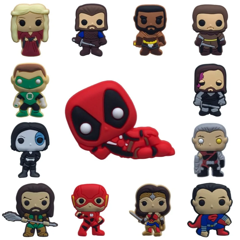 1PCS PVC Brooches Cartoon Figure Deadpool Game of Thrones Icons Pins Badge Pins Button Badge Backpack Clothes Hat Decor
1PCS PVC Brooches Cartoon Figure Deadpool Game of Thrones Icons Pins Badge Pins Button Badge Backpack Clothes Hat Decor
