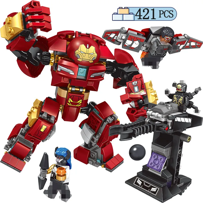 Marvel Avengers Super Hero Series Blocks compatible legoing Iron man Mech Infinity War Modle Action Figures Bricks Toys
Marvel Avengers Super Hero Series Blocks compatible legoing Iron man Mech Infinity War Modle Action Figures Bricks Toys