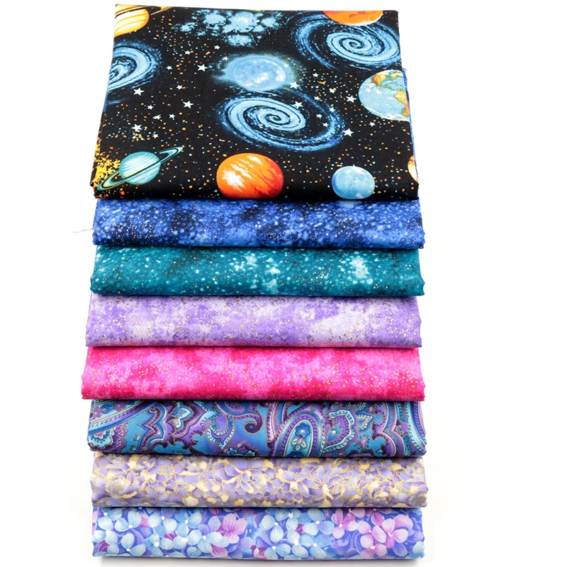Half Meter Starry Sky Floral Cotton Quilting Fabric For Home Decoration DIY Needlework Crafts Cloth Sewing Patchwork Fabric
Half Meter Starry Sky Floral Cotton Quilting Fabric For Home Decoration DIY Needlework Crafts Cloth Sewing Patchwork Fabric