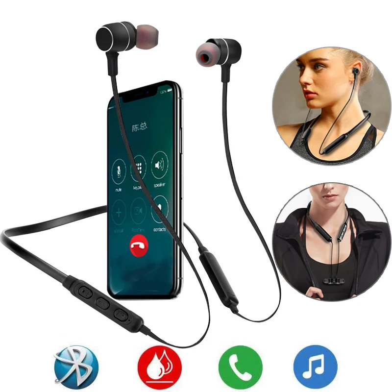 New Smart APP Bluetooth 5.0 Wireless Headphones AI voice control Neckband Stereo Sport Headsets waterproof Wireless earphone
New Smart APP Bluetooth 5.0 Wireless Headphones AI voice control Neckband Stereo Sport Headsets waterproof Wireless earphone