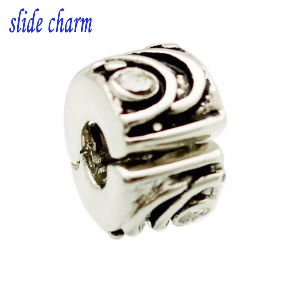 Slide Charm Free Shipping White Crystal Black and White Antique Style Positioning Buckle Talisman Charm Fit Pandora Bracelet
Slide Charm Free Shipping White Crystal Black and White Antique Style Positioning Buckle Talisman Charm Fit Pandora Bracelet