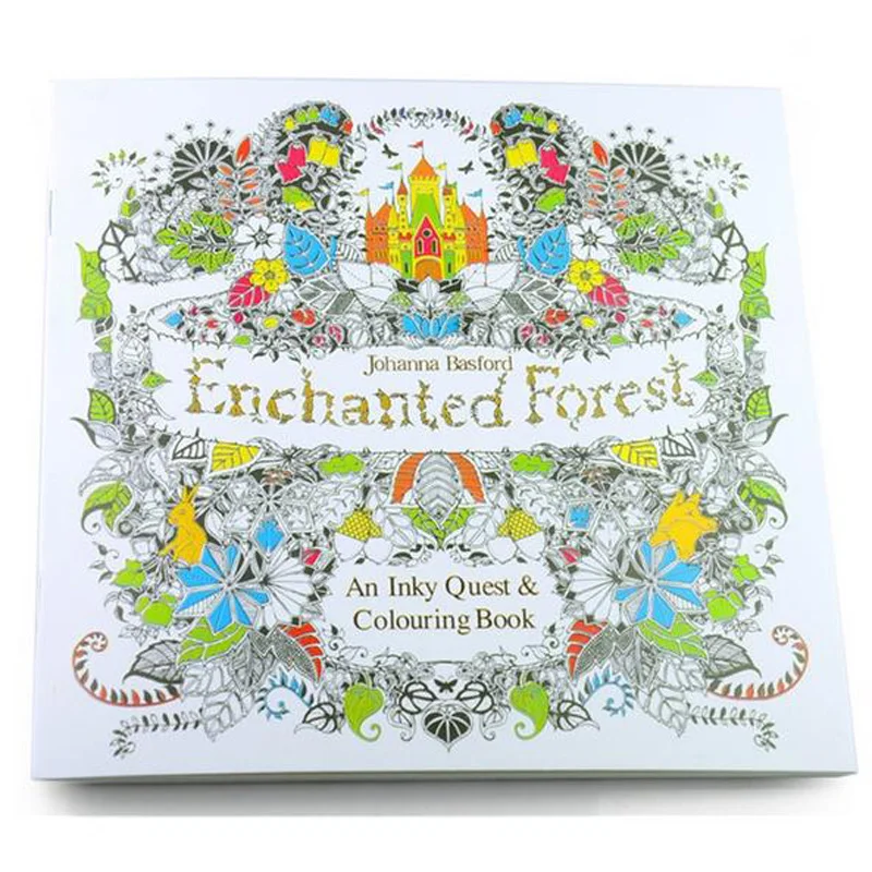 2016 New arrival Relieve Stress For Adult Painting Drawing Book 24 Pages Enchanted Forest Kill Time English colouring books
2016 New arrival Relieve Stress For Adult Painting Drawing Book 24 Pages Enchanted Forest Kill Time English colouring books
