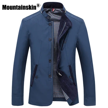 Mountainskin Long Jackets Men's Windbreaker Autumn Casual Coats Men Outerwear Slim Fit Stand Collar Male Jackets Business SA341
Mountainskin Long Jackets Men's Windbreaker Autumn Casual Coats Men Outerwear Slim Fit Stand Collar Male Jackets Business SA341