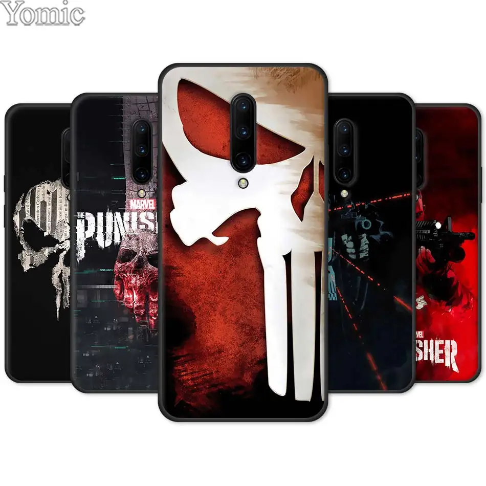 Phone Case for Oneplus 7 7 Pro 6 6T 5T Black Soft TPU Cover Shell for Oneplus 7 7Pro Silicone Case The Punisher
Phone Case for Oneplus 7 7 Pro 6 6T 5T Black Soft TPU Cover Shell for Oneplus 7 7Pro Silicone Case The Punisher