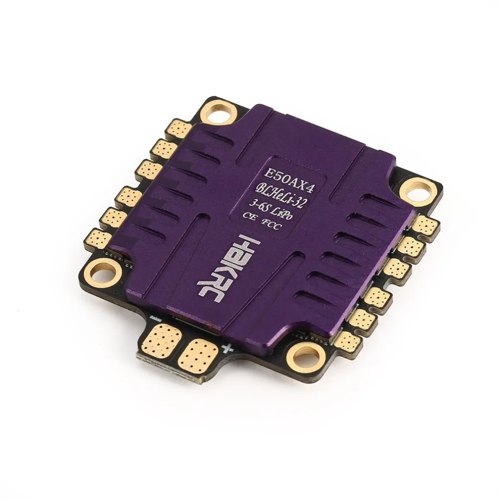 E50AX4 50A 3-6S BLHeli_32 5V 3A BEC PCB Dshot1200 4 IN 1 ESC For RC Models Multicopter Racing Drone Frame DIY Part Accessories
E50AX4 50A 3-6S BLHeli_32 5V 3A BEC PCB Dshot1200 4 IN 1 ESC For RC Models Multicopter Racing Drone Frame DIY Part Accessories