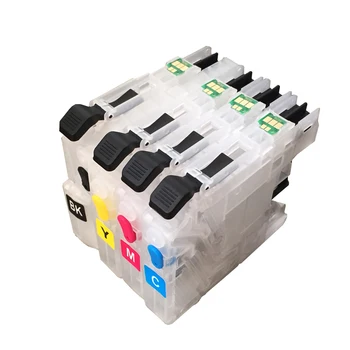 LC663 LC665 LC669 Refillable Ink cartridge for Brother MFC-J2320 MFC-J2720 J2320 J2720 Printer with resettable chip
LC663 LC665 LC669 Refillable Ink cartridge for Brother MFC-J2320 MFC-J2720 J2320 J2720 Printer with resettable chip
