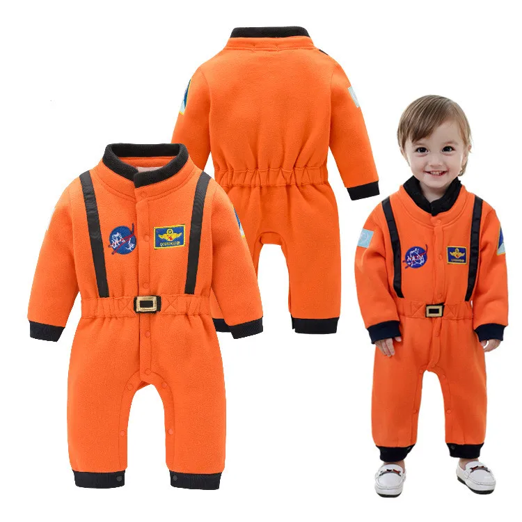 

Baby Boys Astronaut Costumes Infant Halloween Costume for Toddler Baby Boys Kids Space Suit Jumpsuit Infantil Fantasia Rompers