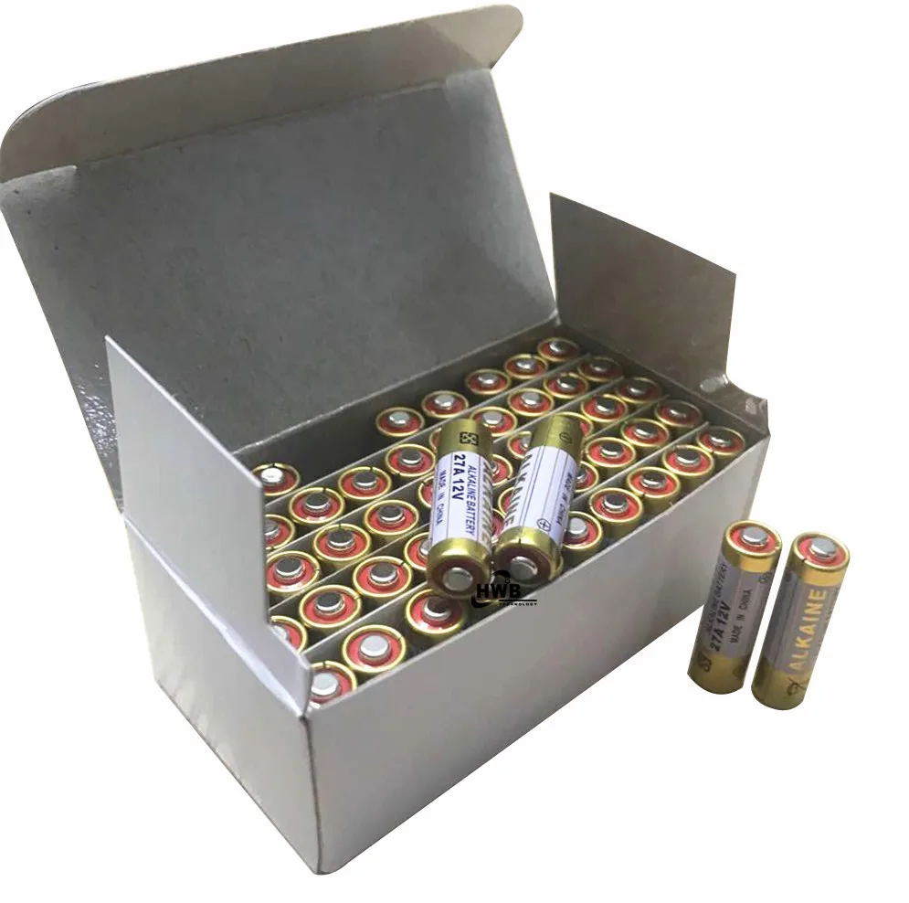 50PCS 27A 12V dry alkaline battery 27AE 27MN A27 for doorbell,car alarm,walkman,car remote control etc
50PCS 27A 12V dry alkaline battery 27AE 27MN A27 for doorbell,car alarm,walkman,car remote control etc