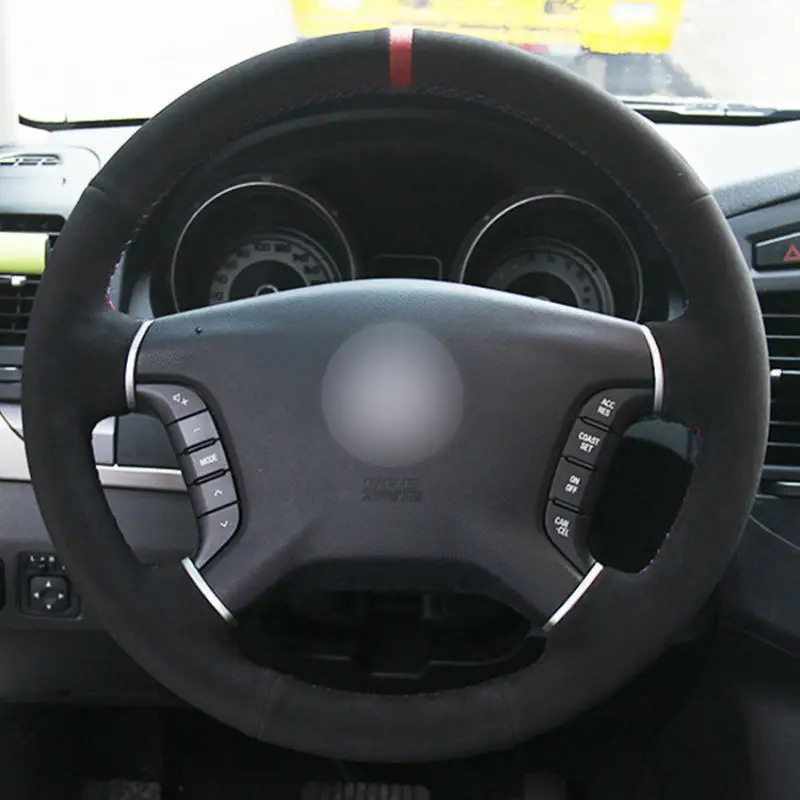 Top Leather Steering Wheel Hand-stitch on Wrap Cover For Mitsubishi Pajero 2007-2014 Galant 2008-2012
Top Leather Steering Wheel Hand-stitch on Wrap Cover For Mitsubishi Pajero 2007-2014 Galant 2008-2012