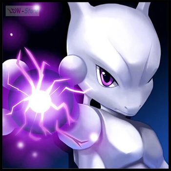 Full Square Drill 5D DIY Diamond Painting "Mewtwo pokemon" handmade 3D Embroidery arts Cross Stitch Mosaic Decor gift NEW1064
Full Square Drill 5D DIY Diamond Painting "Mewtwo pokemon" handmade 3D Embroidery arts Cross Stitch Mosaic Decor gift NEW1064