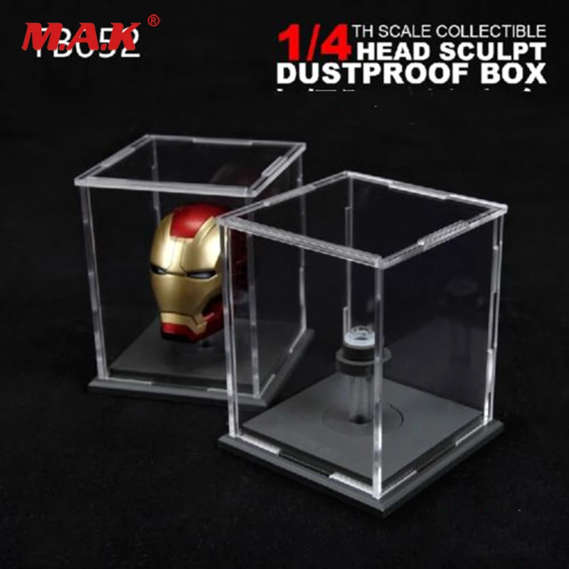 1/4 Scale Figure Accessory Transparent Dustproof Box for 18" Action Figure Head Sculpt
1/4 Scale Figure Accessory Transparent Dustproof Box for 18" Action Figure Head Sculpt