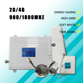 4G 2G 900 1800 mhz Dual Band Cell Phone Cellular Signal Repeater Amplifier GSM DCS LTE Mobile Phone Signal Booster
4G 2G 900 1800 mhz Dual Band Cell Phone Cellular Signal Repeater Amplifier GSM DCS LTE Mobile Phone Signal Booster