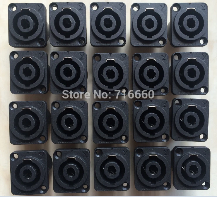 Free Shipping 40pcs/lot 4 pole chassis connector,4pin speakon,Female Panel-Mount Connector for hot selling
Free Shipping 40pcs/lot 4 pole chassis connector,4pin speakon,Female Panel-Mount Connector for hot selling