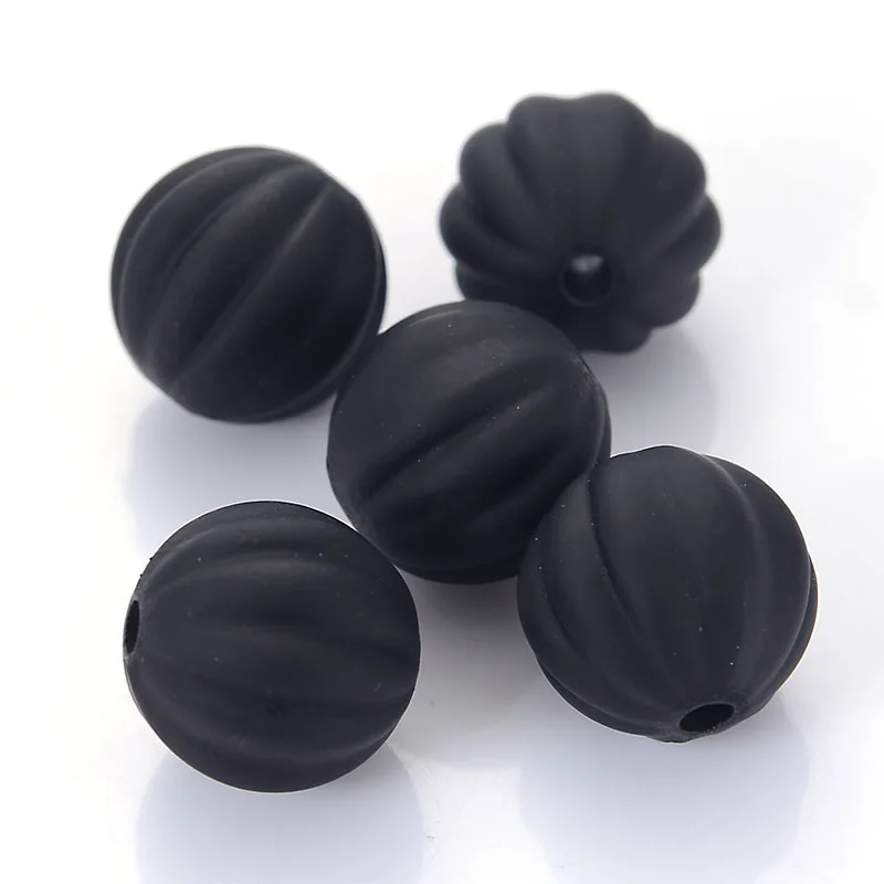 Miasol 20 Pieces 16 MM Acrylic Black Rubber Satin Stripe Round Spacers Beads For Diy Jewelry Making
Miasol 20 Pieces 16 MM Acrylic Black Rubber Satin Stripe Round Spacers Beads For Diy Jewelry Making