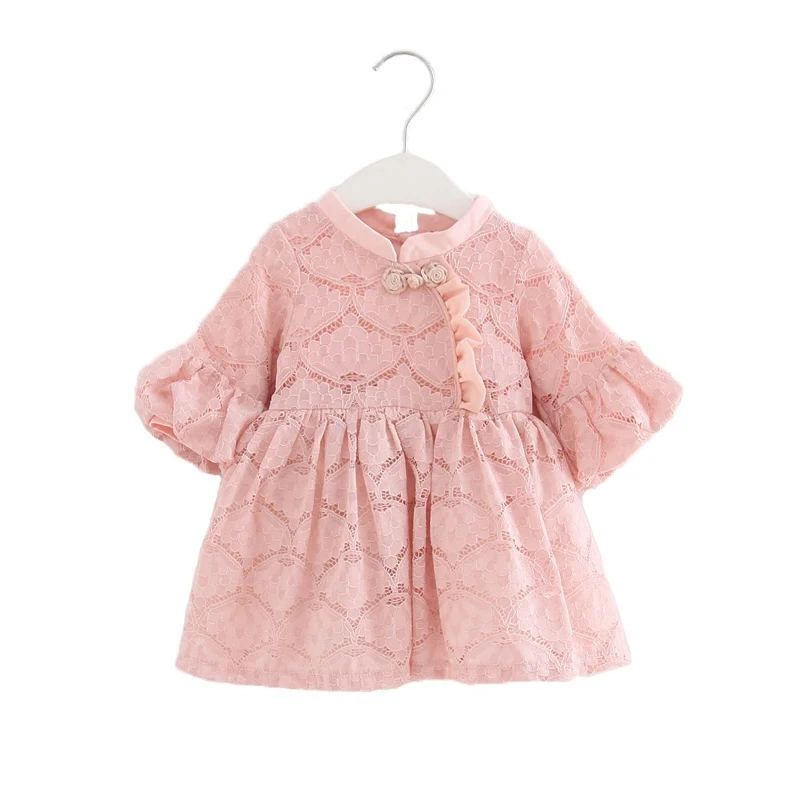 Autumn Chinese Style Lace Girls Dress Baby Girls Dresses Children Clothing Vestidos Infantis Toddler Girl Clothing red pink 0-2T
Autumn Chinese Style Lace Girls Dress Baby Girls Dresses Children Clothing Vestidos Infantis Toddler Girl Clothing red pink 0-2T