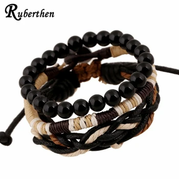 Ruberthen Designer Rope Braided Bracelet Wood Bead Wrap Bracelet Trendy Bohemia Young People Bracelet Drop Ship Jewelry
Ruberthen Designer Rope Braided Bracelet Wood Bead Wrap Bracelet Trendy Bohemia Young People Bracelet Drop Ship Jewelry