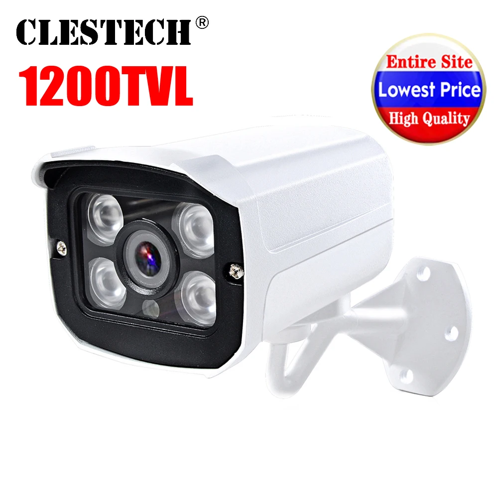 metal 1/3cmos 1200TVL cctv Camera Waterproof IP66 Outdoor Security IR-CUT 4led array Infrared 30m Night Vision security vidicon
metal 1/3cmos 1200TVL cctv Camera Waterproof IP66 Outdoor Security IR-CUT 4led array Infrared 30m Night Vision security vidicon
