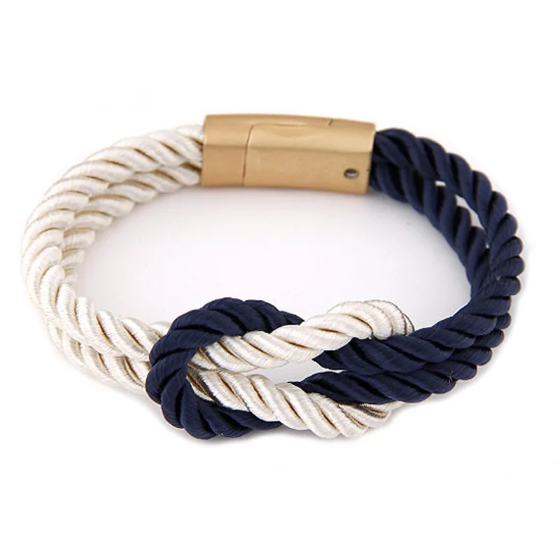 LEMOER Spring Trendy Fashion Braided Rope Chain with Magnetic Clasp Bow Charm Bracelets&Bangles Pulseira for Women Men Jewelry
LEMOER Spring Trendy Fashion Braided Rope Chain with Magnetic Clasp Bow Charm Bracelets&Bangles Pulseira for Women Men Jewelry
