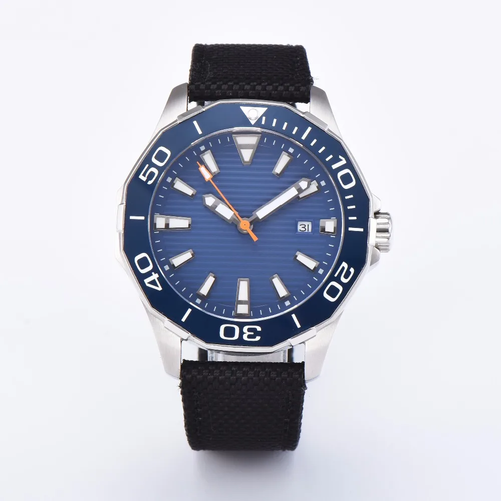 Watch 45mm blue dial rotating ceramic bezel date luxury stainless steel MIYOTA automatic movement men's watch C4
Watch 45mm blue dial rotating ceramic bezel date luxury stainless steel MIYOTA automatic movement men's watch C4
