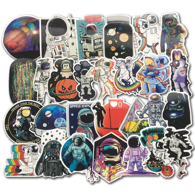 50PCS Outer Space Stickers Toys for Children Alien UFO Astronaut Rocket Ship Planet Sticker to Scrapbooking Skateboard Laptop TV
50PCS Outer Space Stickers Toys for Children Alien UFO Astronaut Rocket Ship Planet Sticker to Scrapbooking Skateboard Laptop TV