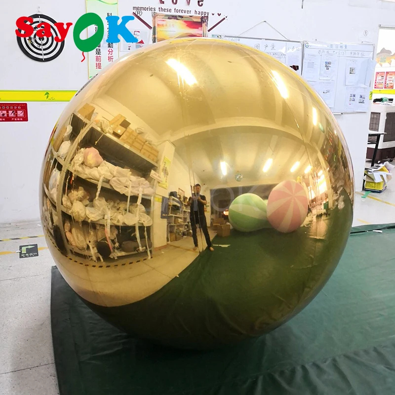 PVC Inflatable mirror ball, inflatable mirror balloons for Party/Show/Commercial/Advertising Decoration
PVC Inflatable mirror ball, inflatable mirror balloons for Party/Show/Commercial/Advertising Decoration