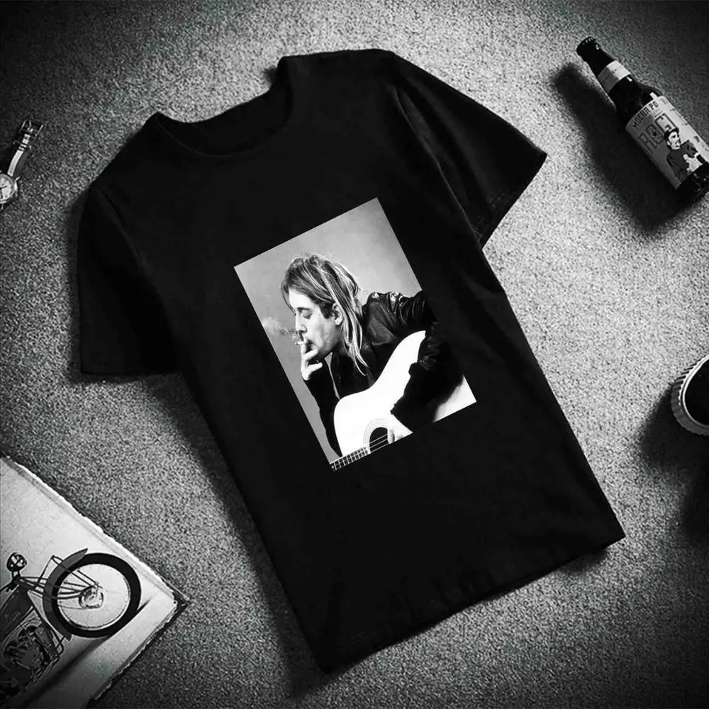 new arrival Kurt Cobain Portrait Printed Men Tshirt O Neck Short Sleeve T Shirt 100% Cotton Top Tees Casual cool TShirt
new arrival Kurt Cobain Portrait Printed Men Tshirt O Neck Short Sleeve T Shirt 100% Cotton Top Tees Casual cool TShirt