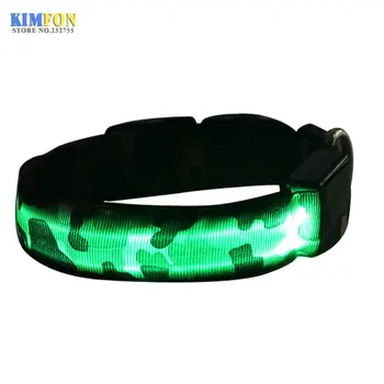500Pcs/Lot Nylon Camouflage LED Pattern Safety Pets Dogs & Cats LED Collar Leads Lighted Up Camouflage Noctilucen
500Pcs/Lot Nylon Camouflage LED Pattern Safety Pets Dogs & Cats LED Collar Leads Lighted Up Camouflage Noctilucen