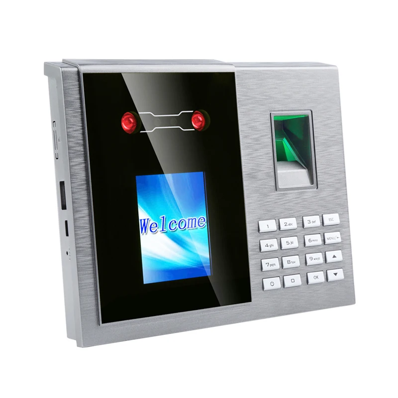 Face Recognition USB Time Recorder TCP IP WIFI Office Working Time Record Attendance System K415
Face Recognition USB Time Recorder TCP IP WIFI Office Working Time Record Attendance System K415
