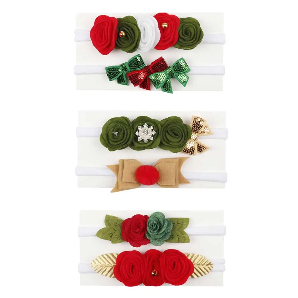 2Pcs/Set Wool Felt Flower Hedaband Cute Christmas Elastic Hair Bands For Kids Newborn New Year Headwear Hair Accessories
2Pcs/Set Wool Felt Flower Hedaband Cute Christmas Elastic Hair Bands For Kids Newborn New Year Headwear Hair Accessories