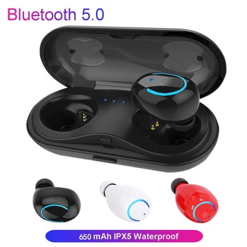 Mini Tws Bluetooth Earphones True Wireless Earbuds Stereo Headphone with Built-in HD Mic Charging Case HBQ Q18 fone de ouvido
Mini Tws Bluetooth Earphones True Wireless Earbuds Stereo Headphone with Built-in HD Mic Charging Case HBQ Q18 fone de ouvido