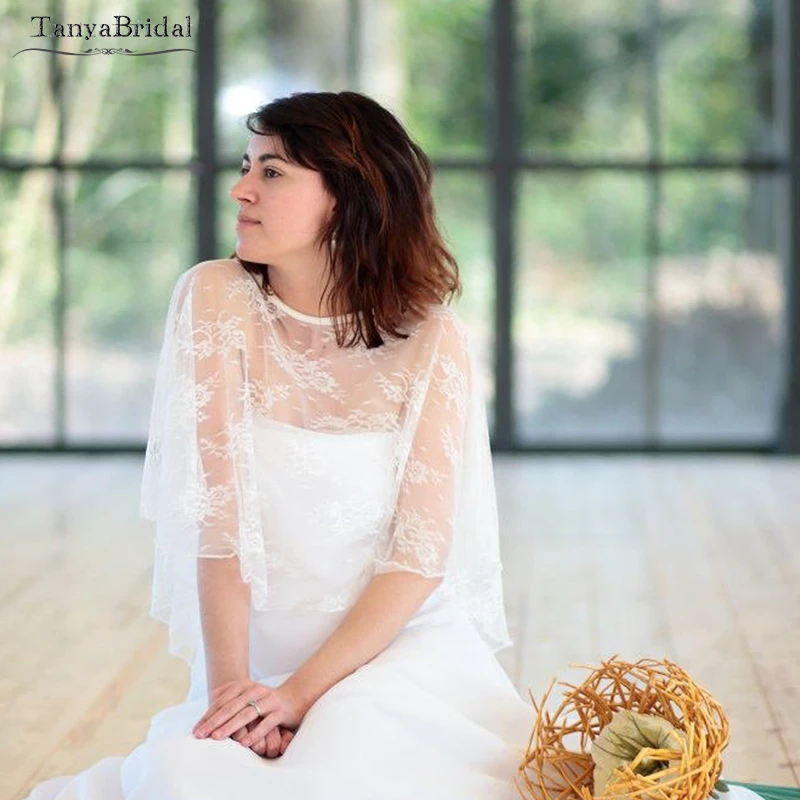 Lace Bolero 2019 Short Wedding Wrap Elegant Shawl Cape Wedding Accessories Custom DJ031
Lace Bolero 2019 Short Wedding Wrap Elegant Shawl Cape Wedding Accessories Custom DJ031