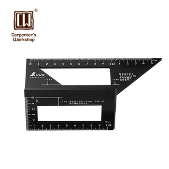 Carpenter's Workshop,Multifunctional Ruler 45 Degrees 90 Degrees Across The Ruler
Carpenter's Workshop,Multifunctional Ruler 45 Degrees 90 Degrees Across The Ruler