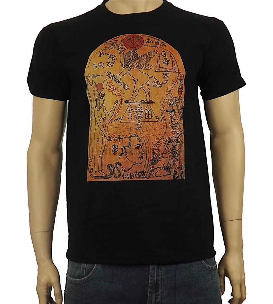 2018 Crossfit T Shirts Austin Osman Spare Atavistic Resurgence T-Shirt - Pagan Magick Aleister Crowley Summer Style T shirt
2018 Crossfit T Shirts Austin Osman Spare Atavistic Resurgence T-Shirt - Pagan Magick Aleister Crowley Summer Style T shirt