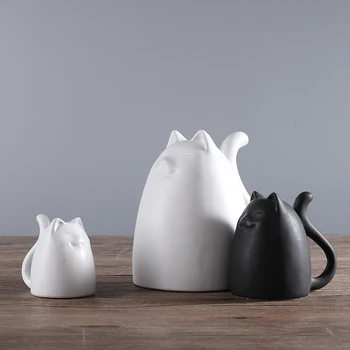 3pcs creative ceramic home decor crafts family cat figurines Nordic room decorations handicraft animal ornaments birthday gift
3pcs creative ceramic home decor crafts family cat figurines Nordic room decorations handicraft animal ornaments birthday gift
