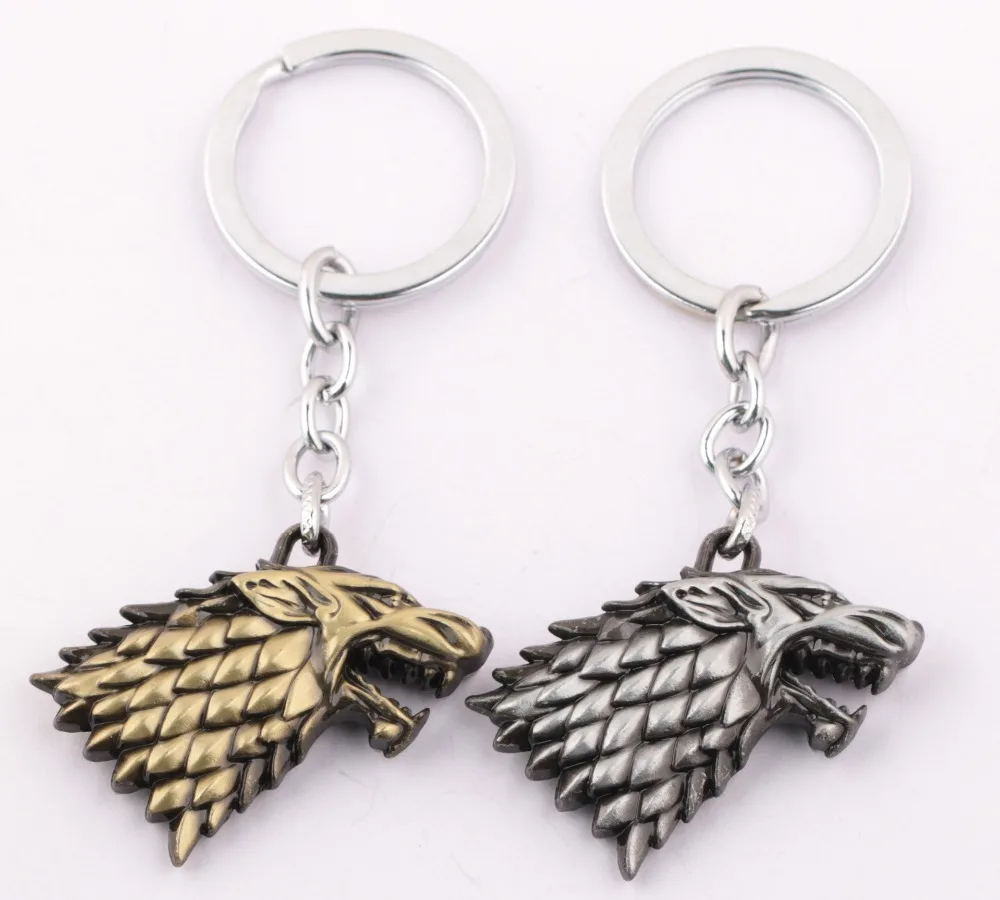 Game of Throne Stark Family Wolf Keychains for Men Anime Women Jewelry Keyrings Key Chain Chaveiros Porte Clef Souvenir Gift
Game of Throne Stark Family Wolf Keychains for Men Anime Women Jewelry Keyrings Key Chain Chaveiros Porte Clef Souvenir Gift