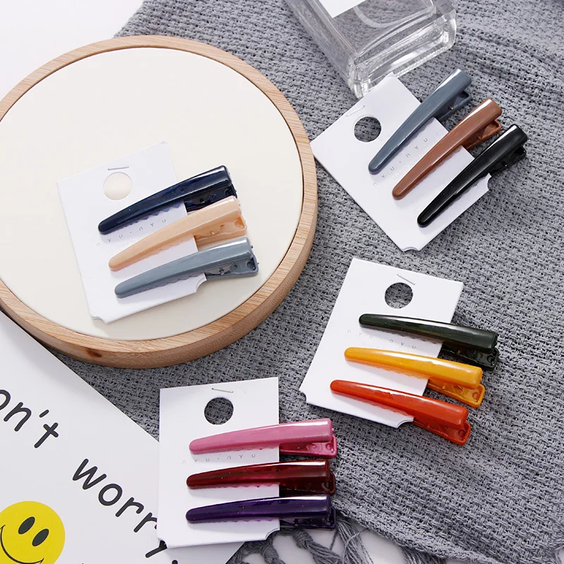 3pcs/Set Korea Women Solid Long Barrettes Hair Clips Headwear Hair Holder Ornament Hairpins Headbands Fashion Hair Accessories
3pcs/Set Korea Women Solid Long Barrettes Hair Clips Headwear Hair Holder Ornament Hairpins Headbands Fashion Hair Accessories