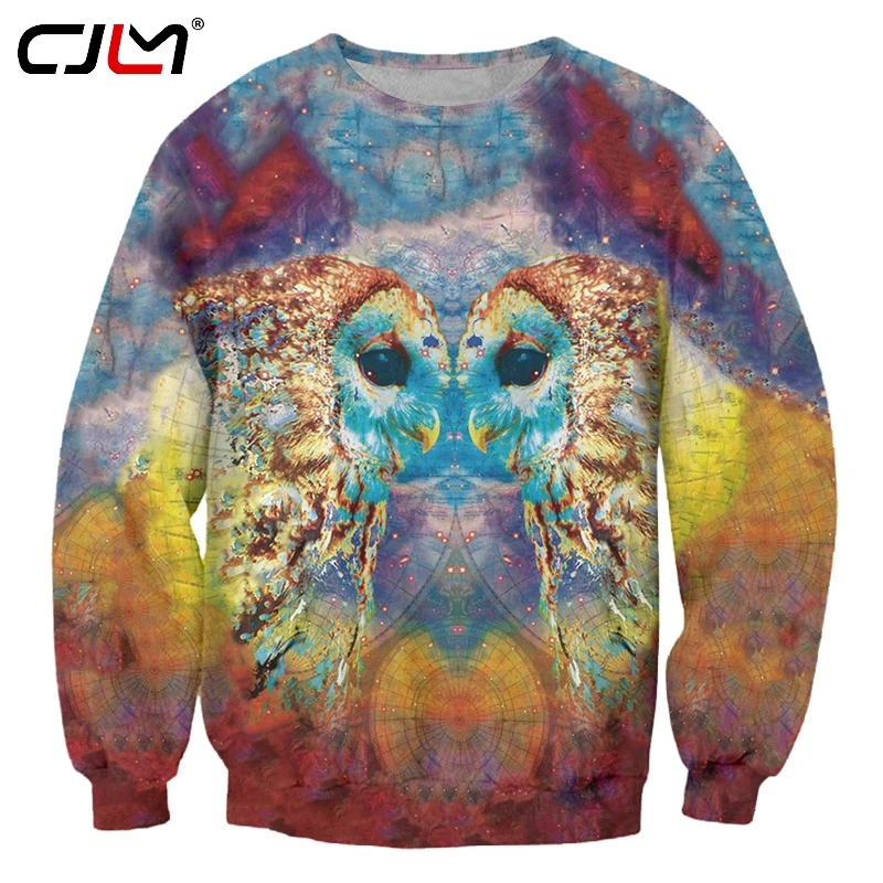 CJLM 2019 New Streetshirt Sublimate custom long-sleeve color owl sweatshirt 3D printed clothing design direct sales
CJLM 2019 New Streetshirt Sublimate custom long-sleeve color owl sweatshirt 3D printed clothing design direct sales