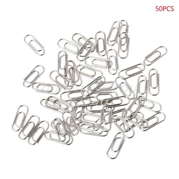 50PCS Small Mini Metal Paper Clips Bookmarks Photos Letter Binder Clip School Supplies Stationery Office Accessories
50PCS Small Mini Metal Paper Clips Bookmarks Photos Letter Binder Clip School Supplies Stationery Office Accessories