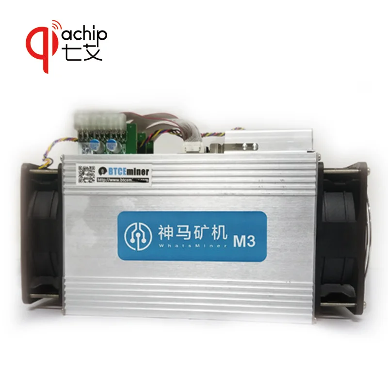 Qiachip Шахтер whatsminer M3 + БП 11.5TH/S 0 17 кВт/TH лучше чем Antminer S9 с BTC МПБ Asic Bitcoin | Компьютеры и