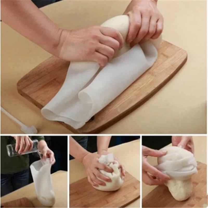 BXLYY Silicone Dough Mixer Baking Tool with Rope Kitchen Accessories Flour Mixing Bag Baking Dish Cake Decor Tools Gadget.85z
BXLYY Silicone Dough Mixer Baking Tool with Rope Kitchen Accessories Flour Mixing Bag Baking Dish Cake Decor Tools Gadget.85z