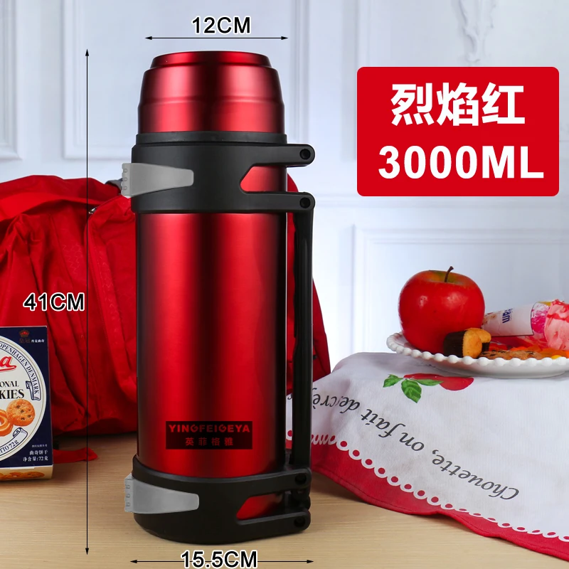 3000ML Big Capacity Vacuum Insulated Stainless Steel Water Bottle Thermal Bottle Sports Outdoor Drink Water Pots 48 Hours Thermo
3000ML Big Capacity Vacuum Insulated Stainless Steel Water Bottle Thermal Bottle Sports Outdoor Drink Water Pots 48 Hours Thermo