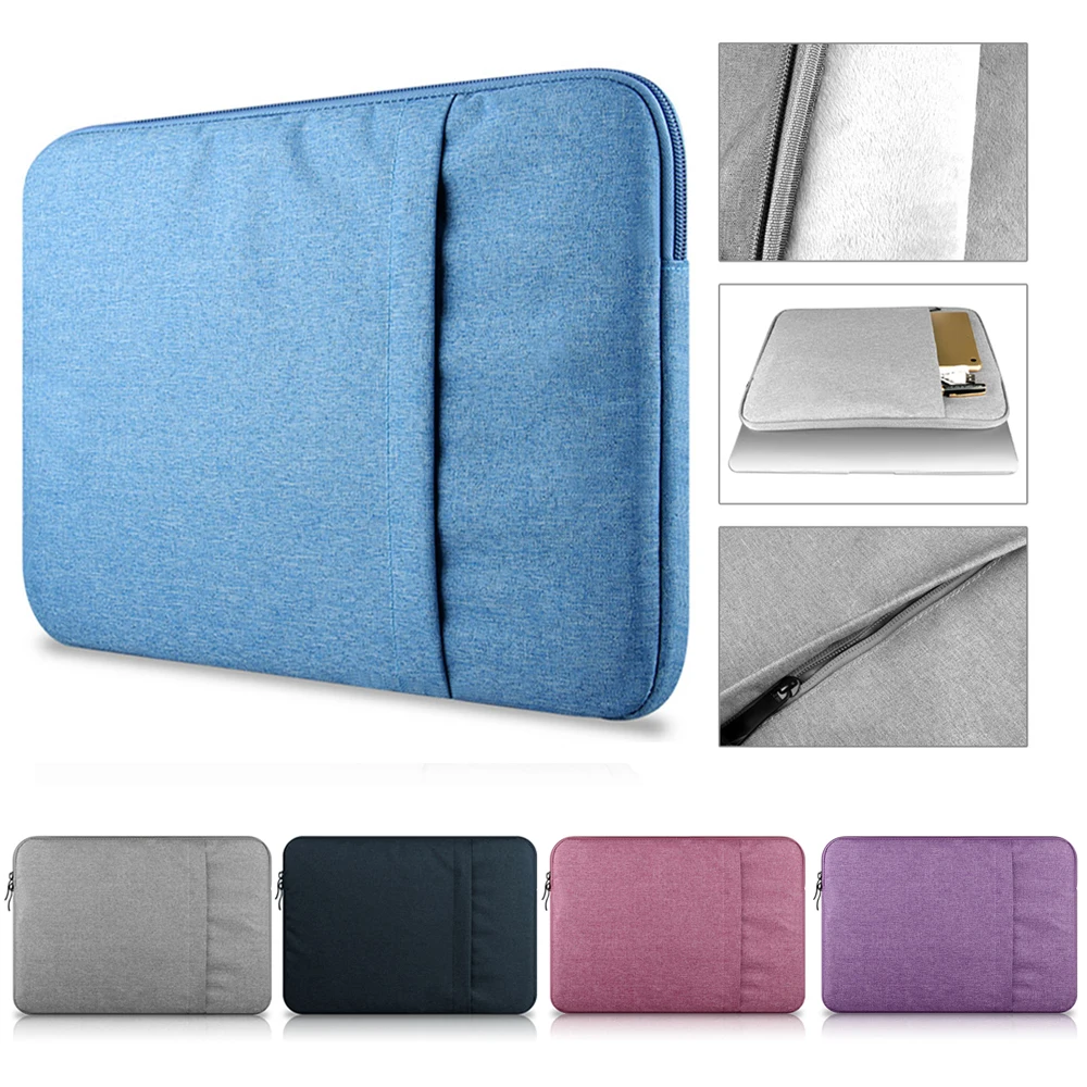 Laptop Bag Sleeve Case Cover Notebook Pouch For MacBook Air Pro Lenovo HP Dell Asus 11 13 15 15.6 inch
Laptop Bag Sleeve Case Cover Notebook Pouch For MacBook Air Pro Lenovo HP Dell Asus 11 13 15 15.6 inch