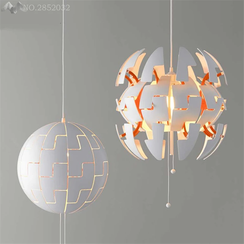 Nordic simple post modern creative pendant lamp round Ball pendant light for living room office bedroom cafe lighting decoration
Nordic simple post modern creative pendant lamp round Ball pendant light for living room office bedroom cafe lighting decoration