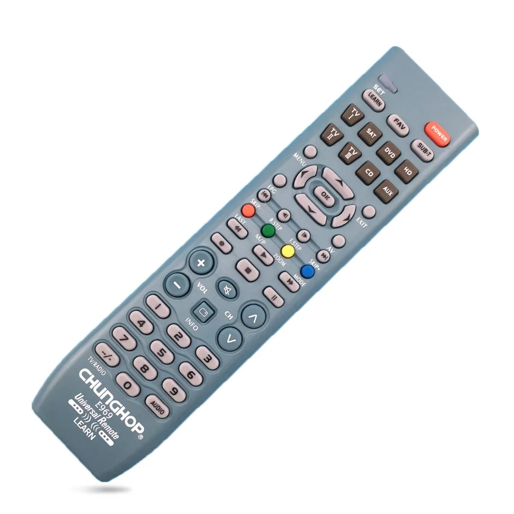 Mando a distancia Universal multifunción para TV PVR VDO DVD CD SAT AUD E969 nuevo 8in1 Smart
Mando a distancia Universal multifunción para TV PVR VDO DVD CD SAT AUD E969 nuevo 8in1 Smart