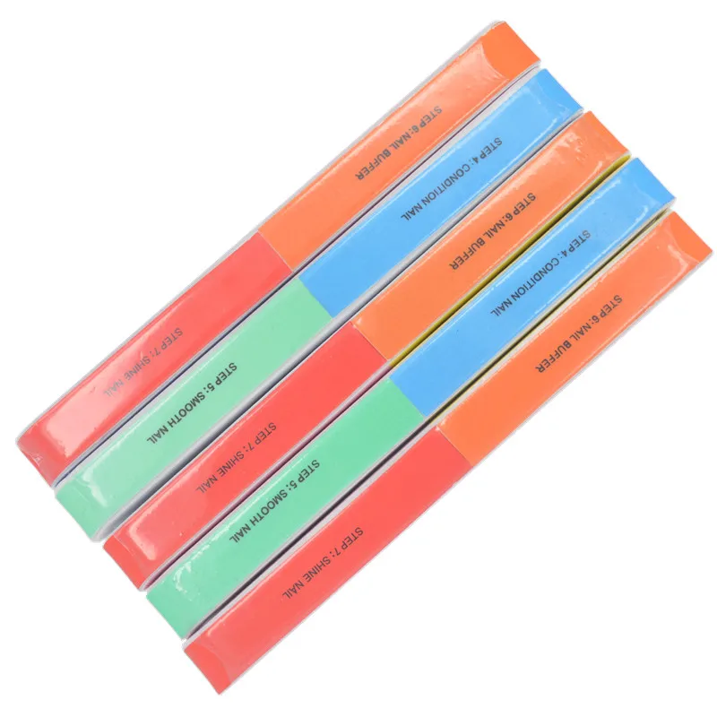 Wholesale 15Pcs Nail Art Manicure Care 7-Sided Buffing Trim Buffer Sanding Block File Unhas Beauty Tool
Wholesale 15Pcs Nail Art Manicure Care 7-Sided Buffing Trim Buffer Sanding Block File Unhas Beauty Tool