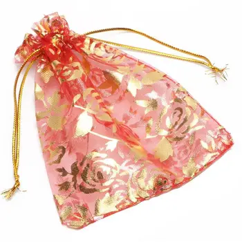 Wholesale (10pcs/lot) Print Rose Flowers Gift Bags for Pendant / Rings / Earrings / Bracelets 6 Color 9x7 cm 9x12 cm 5 Sizes
Wholesale (10pcs/lot) Print Rose Flowers Gift Bags for Pendant / Rings / Earrings / Bracelets 6 Color 9x7 cm 9x12 cm 5 Sizes