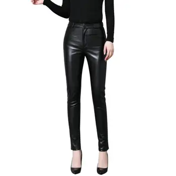 S-4XL Sheepskin leather pants women's genuine leather large size pencil pants slim leggings boots pant lady high waist pants !
S-4XL Sheepskin leather pants women's genuine leather large size pencil pants slim leggings boots pant lady high waist pants !
