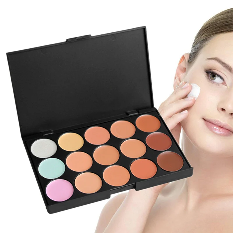 15 Colors Makeup Concealer Waterproof Concealer Palette Make Up Face Contour Bronzer Foundation Cream Makeup Facial TSLM1
15 Colors Makeup Concealer Waterproof Concealer Palette Make Up Face Contour Bronzer Foundation Cream Makeup Facial TSLM1